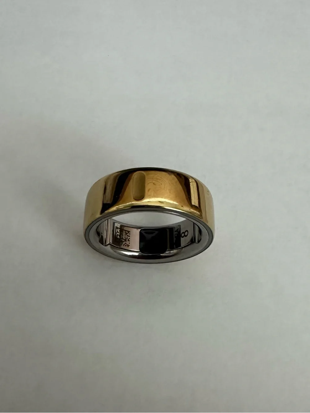 Oura gold finish